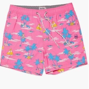 Party Pants NWOT XL Gator Done Swim Trunks